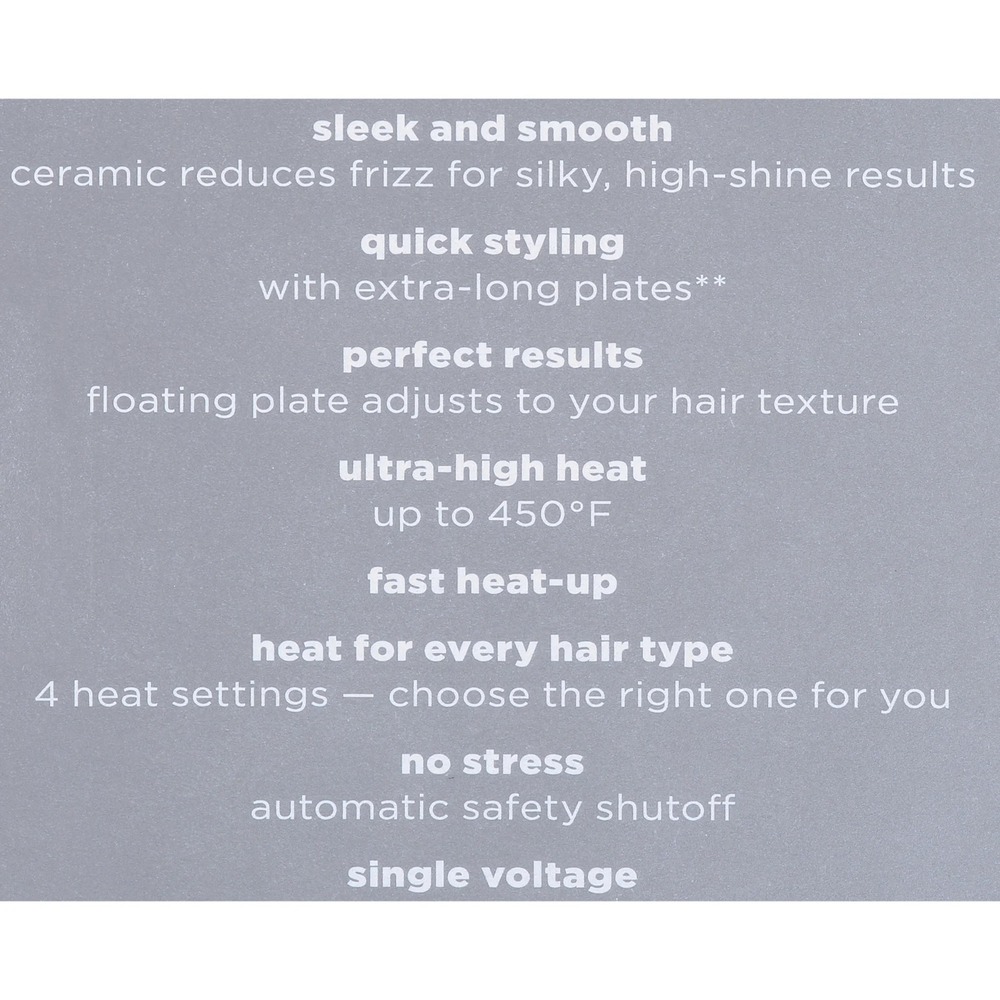 INFINITIPRO by CONAIR 1 Inch Ceramic Flat Iron Digital Touch Controls NEW In BOX - Picture 4 of 12